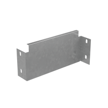 Переходник упрощенный 80х200 мм левый "ПЛЮС" INOX304 КМ-Профиль (PDLplus80-200 INOX304)