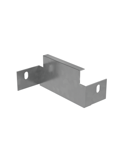 Переходник упрощенный 50х150 мм правый ПЛЮС INOX304 КМ-Профиль (PDPplus50-150 INOX304) в Назрани Аксессуары для лотков Pintop.ru