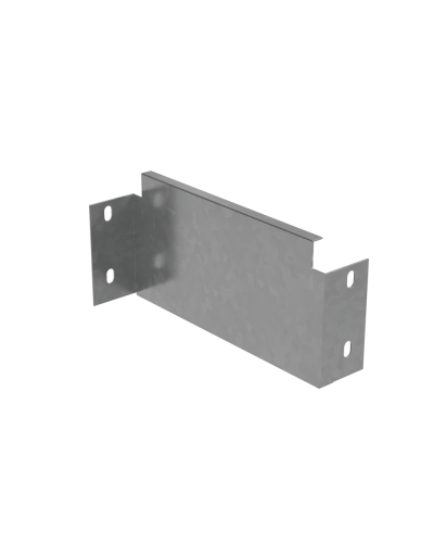 Переходник упрощенный 80х50 мм правый ПЛЮС INOX304 КМ-Профиль (PDPplus80-50 INOX304) в Назрани Аксессуары для лотков Pintop.ru