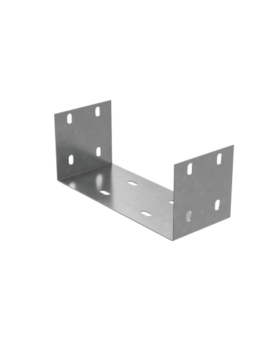 Соединительная пластина П-образная для лотка 100х150 мм ПЛЮС INOX304 КМ-Профиль (SPplus100-150 INOX304) в Назрани Аксессуары для лотков Pintop.ru