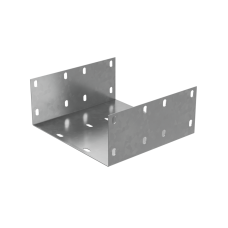Соединительная пластина усиленная П-образная для лотка 100х300 мм "ПЛЮС" HD85 КМ-профиль (SPUplus100-300 HD85)