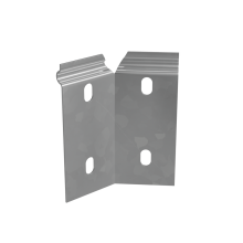 Соединительная пластина изменяемая для борта 80 мм "ПЛЮС" INOX304 КМ-Профиль (SP2NLplus INOX304)