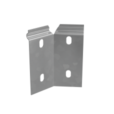 Соединительная пластина изменяемая для борта 80 мм "ПЛЮС" INOX304 КМ-Профиль (SP2NLplus INOX304)