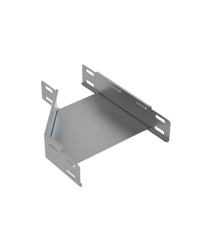Переходник правый 50х50-400 мм КМ-Профиль (PD50-50-400-R) в Назрани Аксессуары для лотков Pintop.ru