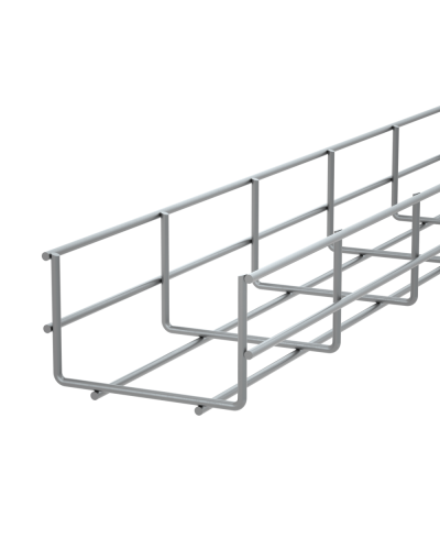 Проволочный лоток 60х400 L3000 мм КМ-Профиль (PL60-400-3000) в Назрани Кабельные лотки Pintop.ru
