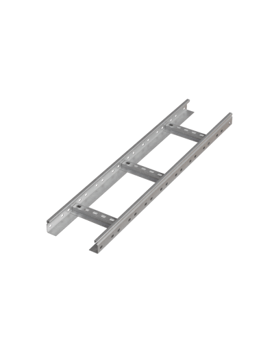Лоток лестничный 50х200х1,2 L2000 мм N КМ-профиль (LL50-200-1.2-2000 N) в Назрани Кабельные лотки Pintop.ru