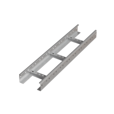 Лоток лестничный 80х300х1,2 L3000 мм INOX304 N КМ-Профиль (LL80-300-1.2-3000 INOX304 N)