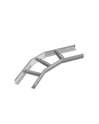 Угол лестничный горизонтальный 45 гр. 50х300х1,2 мм HD N КМ-профиль (LGL45-50-300-1.2 HD N) в Назрани Аксессуары для лотков Pintop.ru