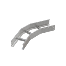 Угол лестничный горизонтальный 45 гр. 100х500х2,0 мм N КМ-профиль (LGL45-100-500-2.0 N)