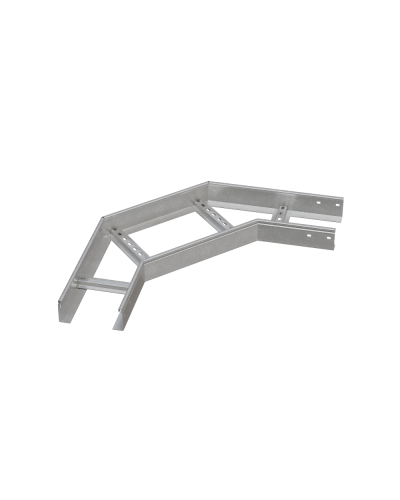 Угол лестничный горизонтальный 90 гр. 80х150х1,2 мм HD85 N КМ-профиль (LGL90-80-150-1.2 HD85 N) в Назрани Аксессуары для лотков Pintop.ru