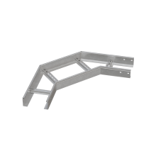 Угол лестничный горизонтальный 90 гр. 80х100х1,5 мм INOX304 N КМ-Профиль (LGL90-80-100-1.5 INOX304 N)