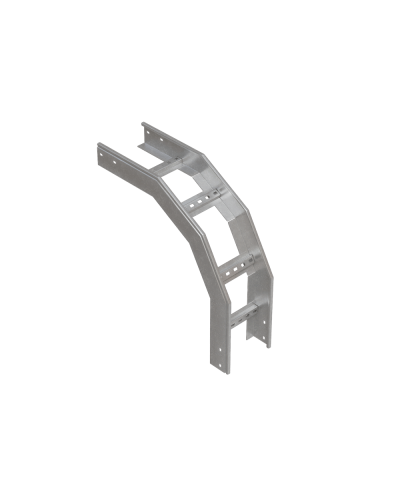 Угол лестничный вертикальный внешний 90 гр. 80х400х1,5 мм HD N КМ-профиль (LVL90-80-400-1.5 HD N) в Назрани Аксессуары для лотков Pintop.ru