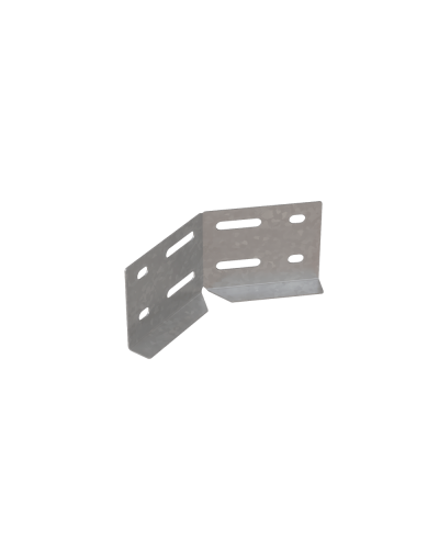 Регулируемый горизонтальный соединитель для лестничного лотка H100 s:1,5 мм N КМ-профиль (LSPNLS3 N) в Назрани Аксессуары для лотков Pintop.ru