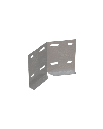 Регулируемый горизонтальный соединитель для лестничного лотка H150 s:1,5 мм HD85 N КМ-профиль (LSPNLS4 HD85 N) в Назрани Аксессуары для лотков Pintop.ru