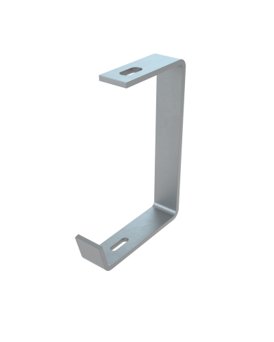 С-образный подвес для лотка 100 мм INOX304 КМ-Профиль (SPV100 INOX304) в Назрани Аксессуары для лотков Pintop.ru