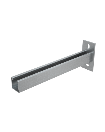 Страт-консоль одиночная усиленная 41х41 L400 s:2,5 мм HD КМ-Профиль (KSSU41-400 HD) в Назрани Аксессуары для лотков Pintop.ru