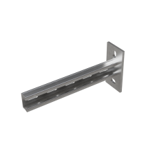 Страт-консоль одиночная усиленная развернутая 41х21 L350 s:2,5 мм КМ-профиль (KSSUR21-350)