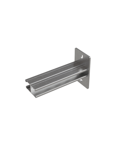 Страт-консоль двойная усиленная развернутая 41х41 L700 s:2,5 мм КМ-профиль (2KSSUR41-700) в Назрани Аксессуары для лотков Pintop.ru