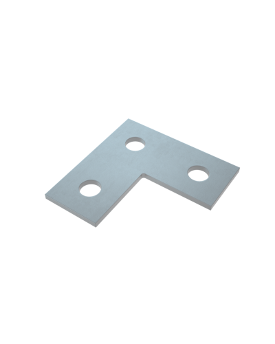 Соединительная пластина L-образная (3 отверстия) КМ-Профиль (USL) в Назрани Аксессуары для лотков Pintop.ru