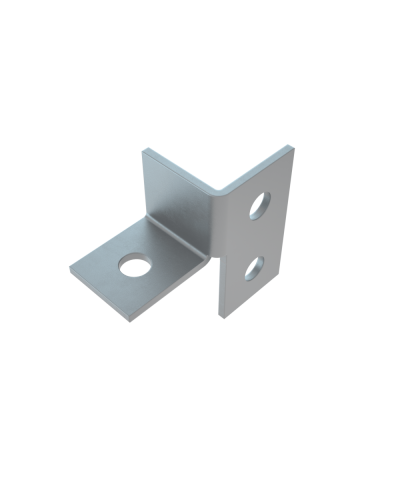 Пластина угловая двухмерная КМ-Профиль (PS2D) в Назрани Аксессуары для лотков Pintop.ru