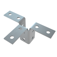 Пластина угловая тройная усиленная КМ-Профиль (3USG4)