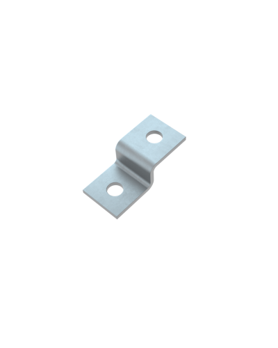 Пластина Z-образная 41х21 мм (2 отверстия) КМ-Профиль (PUZ-21) в Назрани Аксессуары для лотков Pintop.ru