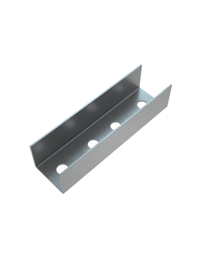 Соединитель страт-профиля внешний 41х41 мм КМ-Профиль (VSTPU41-41) в Назрани Аксессуары для лотков Pintop.ru