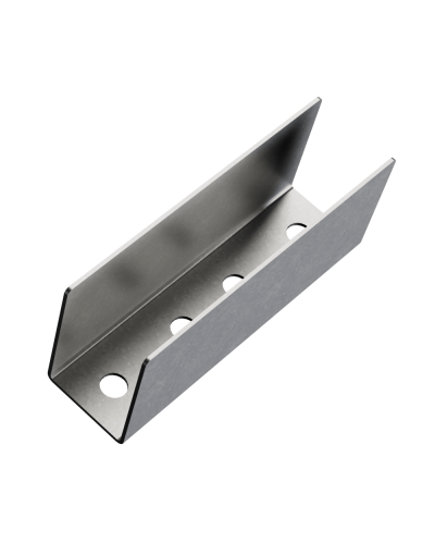 Соединитель страт-профиля внешний 41х72 мм HD85 КМ-профиль (VSTPU41-72 HD85) в Назрани Аксессуары для лотков Pintop.ru