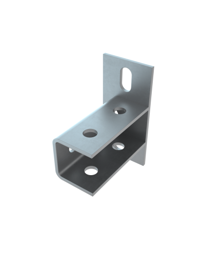 Опора соединительная вертикальная для страт-профиля 41х41 мм HD85 КМ-профиль (OSV41 HD85) в Назрани Аксессуары для лотков Pintop.ru