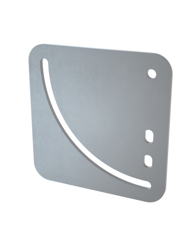 Пластина поворотная универсальная HD КМ-Профиль (PPU HD) в Назрани Аксессуары для лотков Pintop.ru