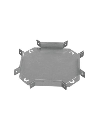 Х-разветвитель 50х150 мм ПЛЮС INOX304 КМ-Профиль (XDplus50-150 INOX304) в Назрани Аксессуары для лотков Pintop.ru