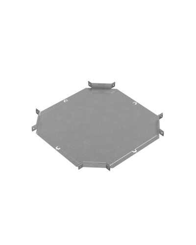 Х-разветвитель 50х500 мм ПЛЮС INOX304 КМ-Профиль (XDplus50-500 INOX304) в Назрани Аксессуары для лотков Pintop.ru