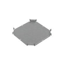 Х-разветвитель 80х600 мм "ПЛЮС" INOX304 КМ-Профиль (XDplus80-600 INOX304)