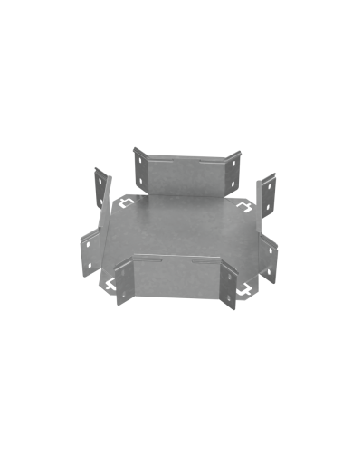 Х-разветвитель 100х100 мм ПЛЮС HD85 КМ-профиль (XDplus100-100 HD85) в Назрани Аксессуары для лотков Pintop.ru