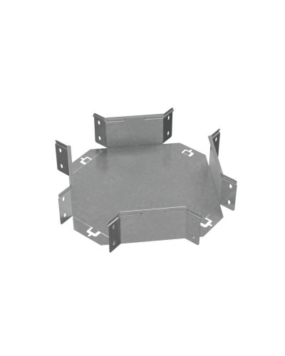 Х-разветвитель 100х150 мм ПЛЮС INOX304 КМ-Профиль (XDplus100-150 INOX304) в Назрани Аксессуары для лотков Pintop.ru