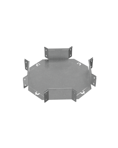 Х-разветвитель 100х200 мм ПЛЮС HD85 КМ-профиль (XDplus100-200 HD85) в Назрани Аксессуары для лотков Pintop.ru