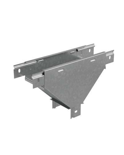 Т-отвод вертикальный вниз 50х500 мм ПЛЮС HD КМ-Профиль (TDVplus50-500 HD) в Назрани Аксессуары для лотков Pintop.ru