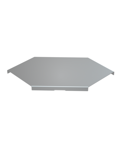 Крышка горизонтального угла 90 гр. 100 мм КМ-Профиль (KGL90-100) в Назрани Аксессуары для лотков Pintop.ru