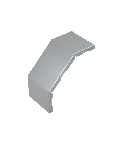 Крышка внешнего вертикального угла 90 гр. 200 мм КМ-Профиль (KVL90-200) в Назрани Аксессуары для лотков Pintop.ru