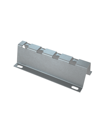 Универсальная скоба безвинтовая 400 мм INOX304 КМ-Профиль (USBV400 INOX304) в Назрани Держатели, клипсы, скобы Pintop.ru