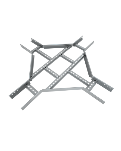 Х-разветвитель лестничный 70х400х1,2 мм HD85 КМ-профиль (LXD70-400-1.2 HD85) в Назрани Аксессуары для лотков Pintop.ru