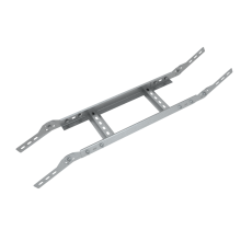 Вертикальный шарнирный угол 70х400х1,2 мм HD85 КМ-профиль (LSHL70-400-1.2 HD85)