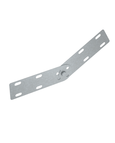 Шарнирный соединитель лестничного лотка 80 мм Быстрый монтаж КМ-Профиль (LSHS2) в Назрани Аксессуары для лотков Pintop.ru