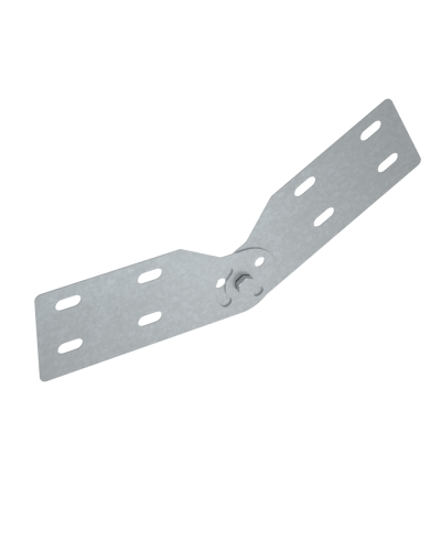 Шарнирный соединитель лестничного лотка 100 мм Быстрый монтаж HD85 КМ-профиль (LSHS3 HD85) в Назрани Аксессуары для лотков Pintop.ru