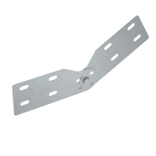 Шарнирный соединитель лестничного лотка 100 мм "Быстрый монтаж" КМ-Профиль (LSHS3)