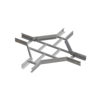 Х-разветвитель лестничный 80х400х2,0 мм HD85 N КМ-профиль (LXD80-400-2.0 HD85 N)