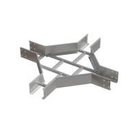 Х-разветвитель лестничный 150х300х1,5 мм HD85 N КМ-профиль (LXD150-300-1.5 HD85 N)