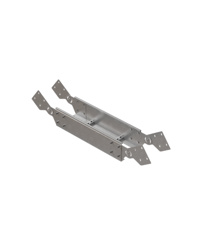 Вертикальный шарнирный угол 150х500х1,2 мм HD N КМ-профиль (LSHL150-500-1.2 HD N) в Назрани Аксессуары для лотков Pintop.ru