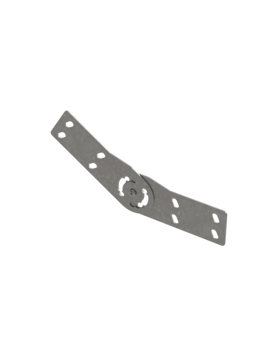 Комплект шарнирных соединителей для лестничного лотка H80 s:1,5 мм HD N КМ-профиль (LSHS2 HD N) в Назрани Аксессуары для лотков Pintop.ru