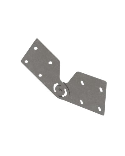 Комплект шарнирных соединителей для лестничного лотка H150 s:1,2 мм HD N КМ-профиль (LSH4 HD N) в Назрани Аксессуары для лотков Pintop.ru